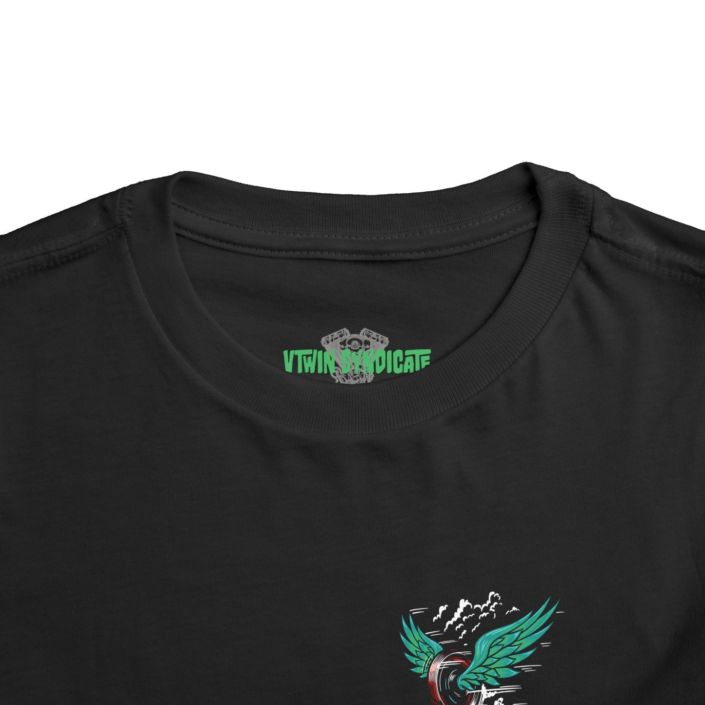 Toddler Short Sleeve Tee - wings n wheels