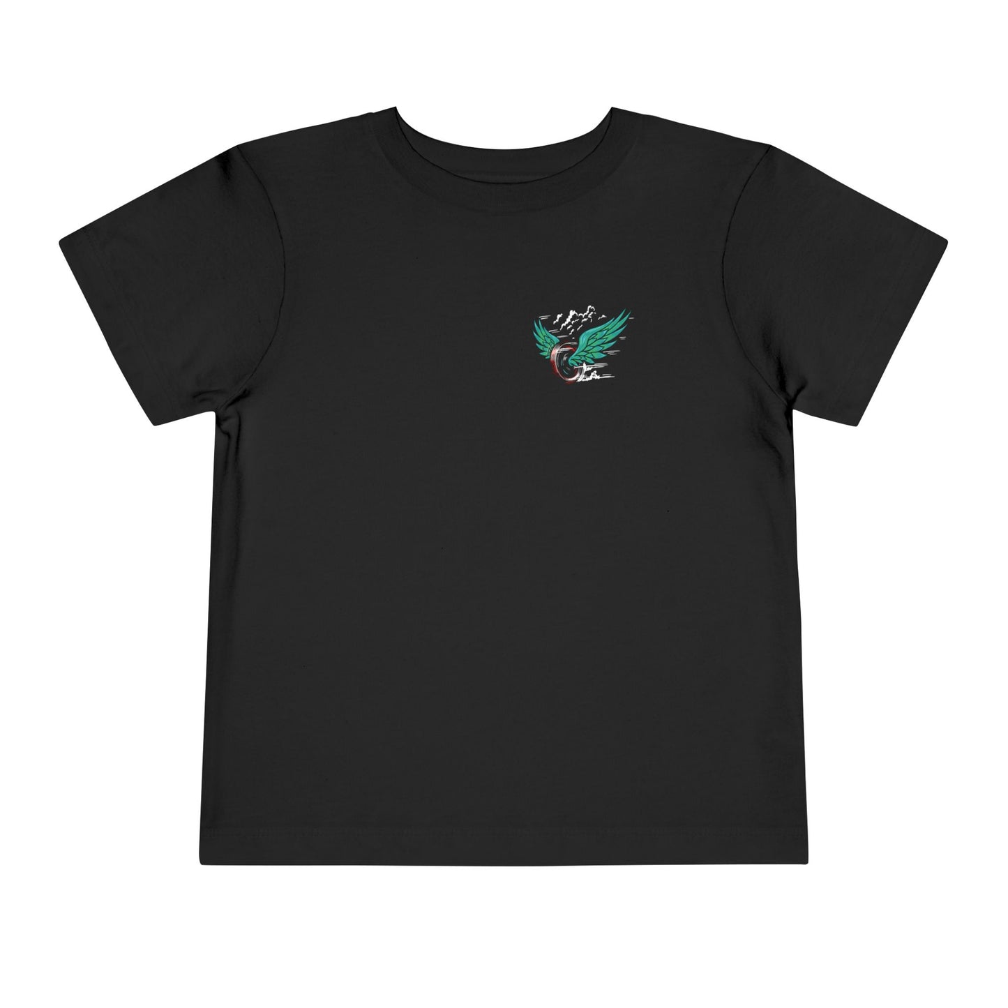 Toddler Short Sleeve Tee - wings n wheels