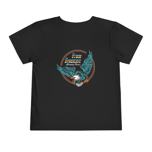 Toddler Short Sleeve Tee - chrome eagle