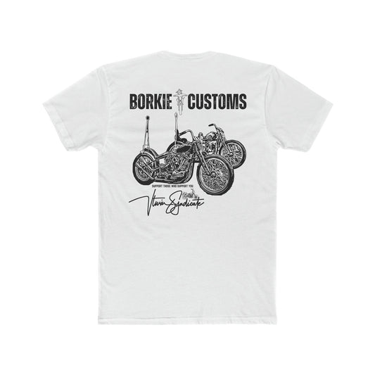 Borkie Customs Tee - Vtwin Syndicate Collab
